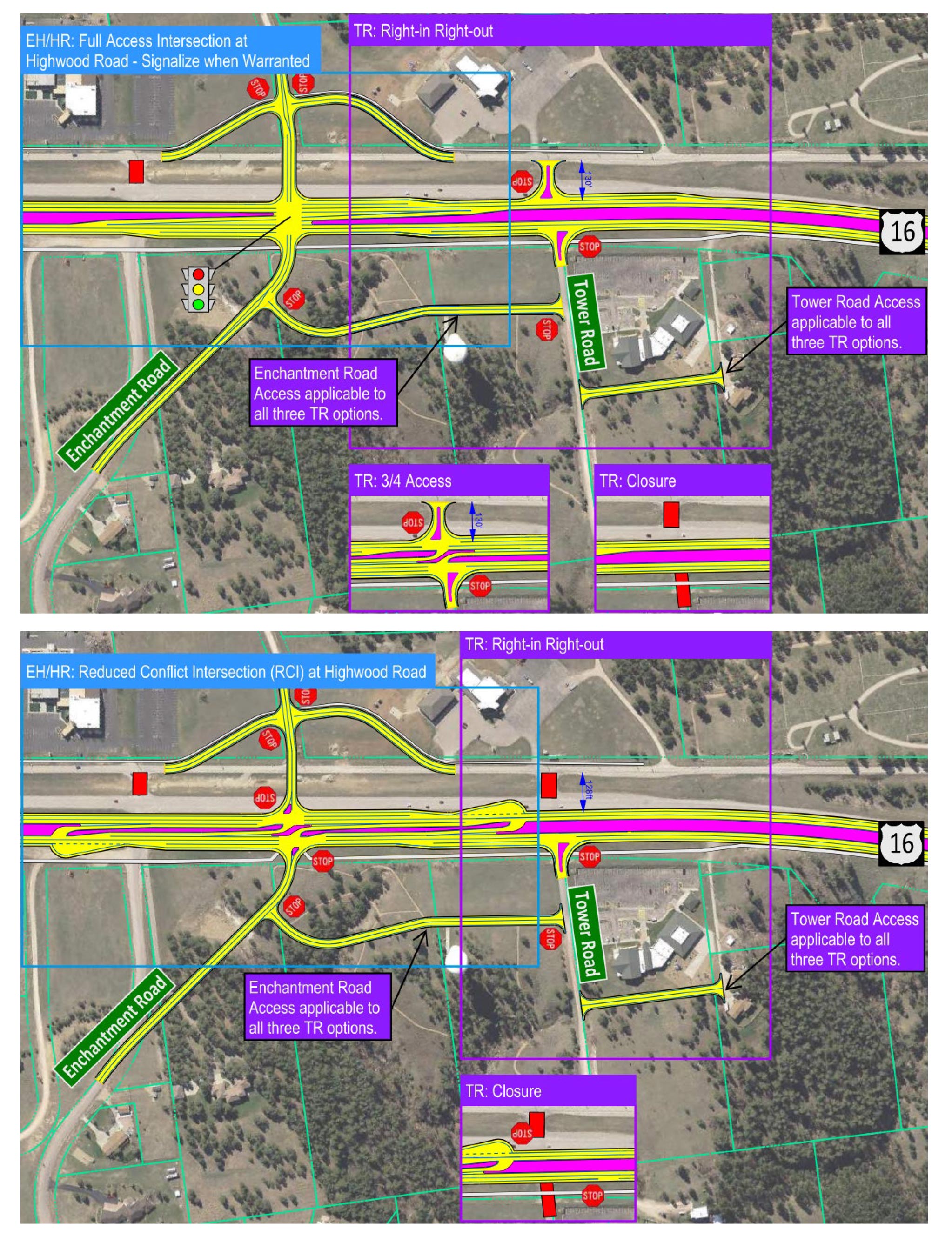 Enchantment Road diagram