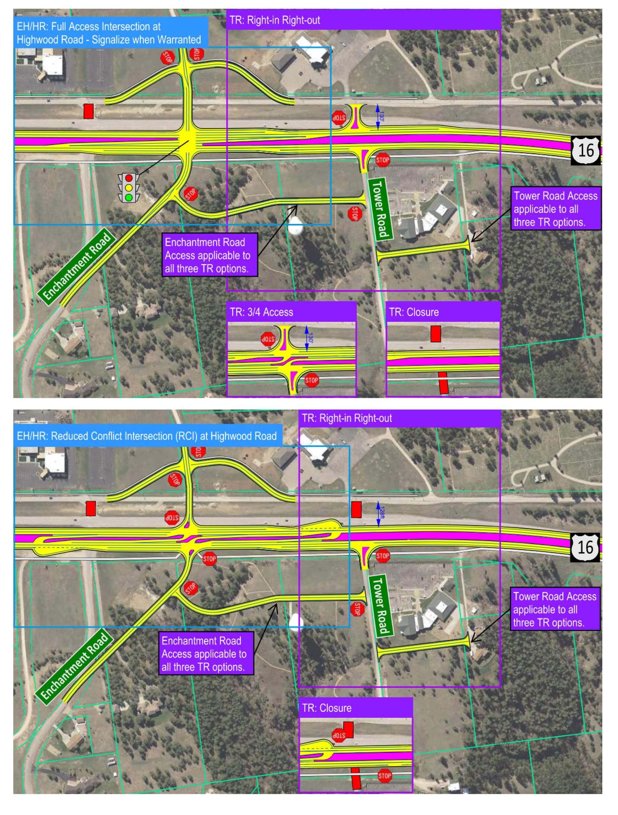 Enchantment Road diagram