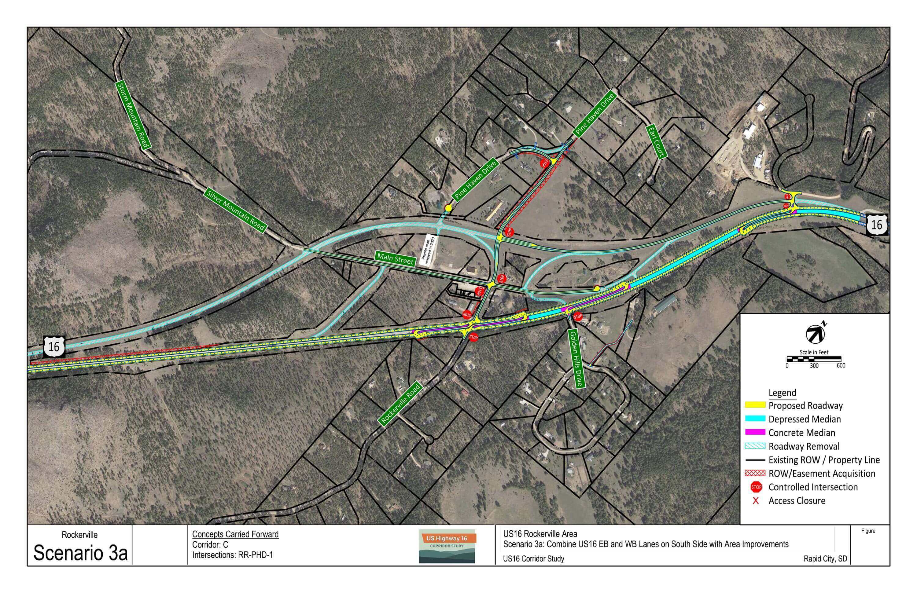 Scenario 3a layout