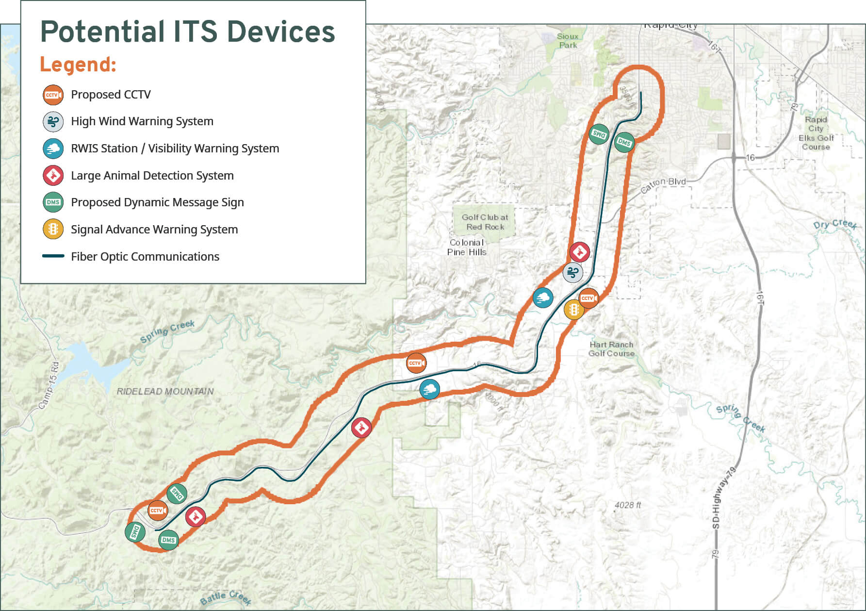 ITS features map