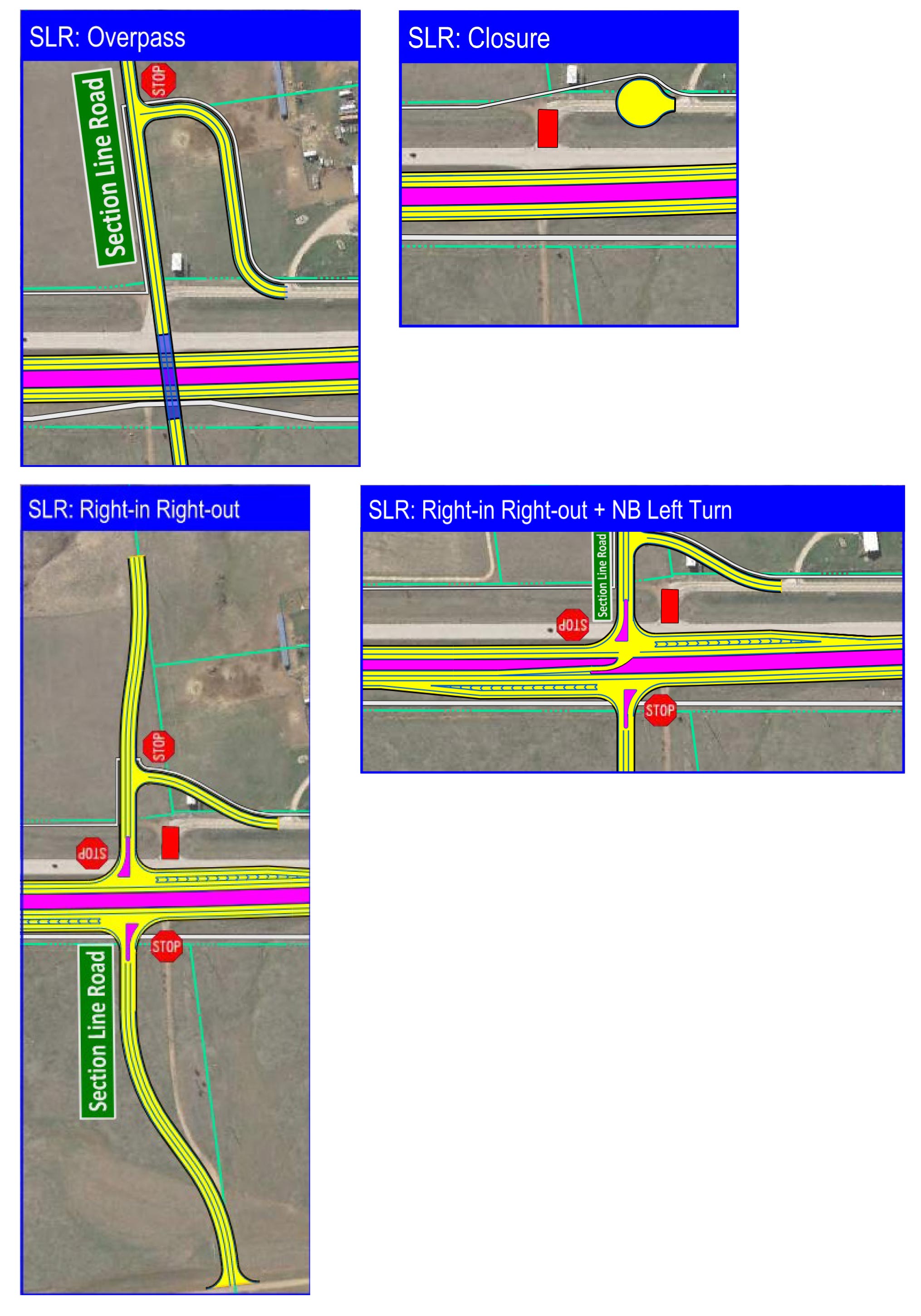 Section Line Road intersection